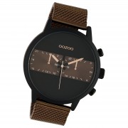 Oozoo Unisex Armbanduhr Timepieces Analog Metall bronze UOC10513