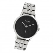 Oozoo Damen Armbanduhr Timepieces C10556 Analog Edelstahl silber UOC10556