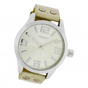 Oozoo Damen Armbanduhr Timepieces C1056 Analog Leder hellbraun beige UOC1056A