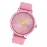 Oozoo Damen Armbanduhr Timepieces C10579 Analog Leder rosa UOC10579