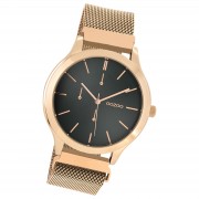 Oozoo Unisex Armbanduhr Timepieces Analog Metall rosegold UOC10688