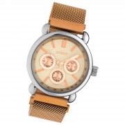 Oozoo Unisex Armbanduhr Timepieces Analog Metall rosegold UOC10695
