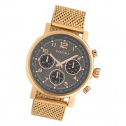 Oozoo Unisex Armbanduhr Timepieces C10703 Analog Edelstahl roségold UOC10703