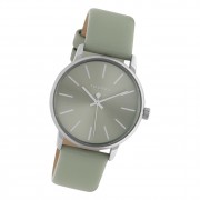 Oozoo Damen Armbanduhr Timepieces C10723 Analog Leder grün UOC10723