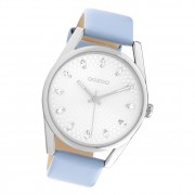 Oozoo Damen Armbanduhr Timepieces C10815 Analog Leder blau UOC10815