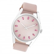 Oozoo Damen Armbanduhr Timepieces C10816 Analog Leder rosa UOC10816