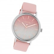 Oozoo Damen Armbanduhr Timepieces C10936 Analog Leder pink UOC10936