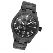 Oozoo Herren Armbanduhr Timepieces C10957 Analog Edelstahl schwarz UOC10957