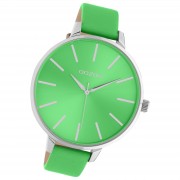 Oozoo Damen Armbanduhr Timepieces C10983 Analog Leder grün UOC10983