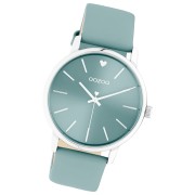 Oozoo Damen Armbanduhr Timepieces C10985 Analog Leder seeblau UOC10985