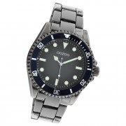 Oozoo Herren Armbanduhr Timepieces C11013 Analog Edelstahl silber UOC11013