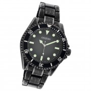 Oozoo Herren Armbanduhr Timepieces C11014 Analog Edelstahl schwarz UOC11014