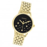 Oozoo Damen Armbanduhr Timepieces C11029 Analog Edelstahl gold UOC11029