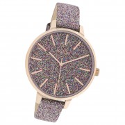 Oozoo Damen Armbanduhr Timepieces C11032 Analog Leder mehrfarbig UOC11032