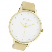 Oozoo Damen Armbanduhr Timepieces C11035 Analog Leder gold UOC11035