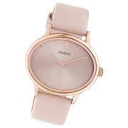 Oozoo Damen Armbanduhr Timepieces C11052 Analog Leder pink UOC11052