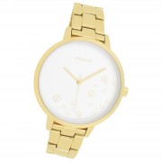 Oozoo Damen Armbanduhr Timepieces Analog Edelstahl gold UOC11122