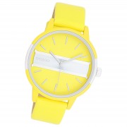 Oozoo Damen Armbanduhr Timepieces Analog Leder gelb UOC11191