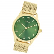 Oozoo Damen Armbanduhr Timepieces Analog Metall gold UOC11324