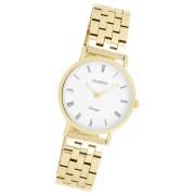 Oozoo Unisex Armbanduhr OOZOO Vintage Analog Edelstahl gold UOC20376