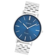 Oozoo Damen Armbanduhr OOZOO Vintage Analog Metallband silber UOC20401
