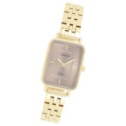 Oozoo Damen Armbanduhr OOZOO Vintage Analog Metallband gold UOC20419