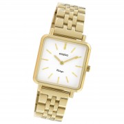Oozoo Damen Armbanduhr Timepieces Analog Metall gold UOC9955A