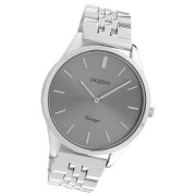 Oozoo Damen Armbanduhr Timepieces Analog Metall silber UOC9983A