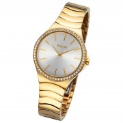 Regent Damen Armbanduhr Analog Metallarmband gold UR2212813