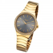 Regent Damen Armbanduhr Analog Metallarmband gold UR2212814