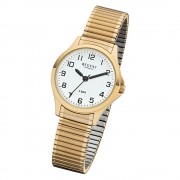Regent Damen Armbanduhr Analog 2243489 Quarz-Uhr Metall gold UR2243489
