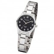 Regent Damen-Armbanduhr 32-2253412 Quarz-Uhr Edelstahl-Armband silber UR2253412