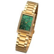 Regent Damenuhr Edelstahl-Armbanduhr Analog Metallarmband URBA868