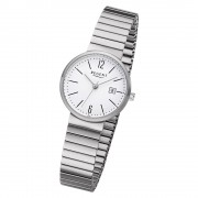 Regent Damen Armbanduhr Analog F-1202 Quarz-Uhr Metall silber URF1202