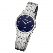 Regent Damen Armbanduhr Analog GM-1617 Quarz-Uhr Metall silber URGM1617
