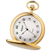 Regent Herren Taschenuhr Analog Gehäuse gold URP721