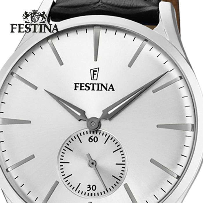 FESTINA Herren Uhr Lederband klassisch F16979 1 Quarz Leder