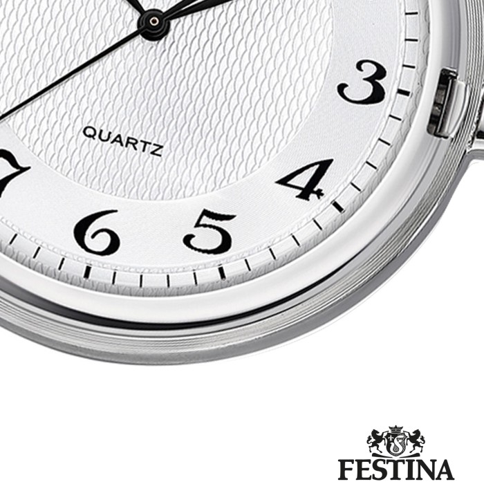 Taschenuhr Quarz Analog Kette UF2024/1 mit Edelstahl F2024/1 Festina Herren