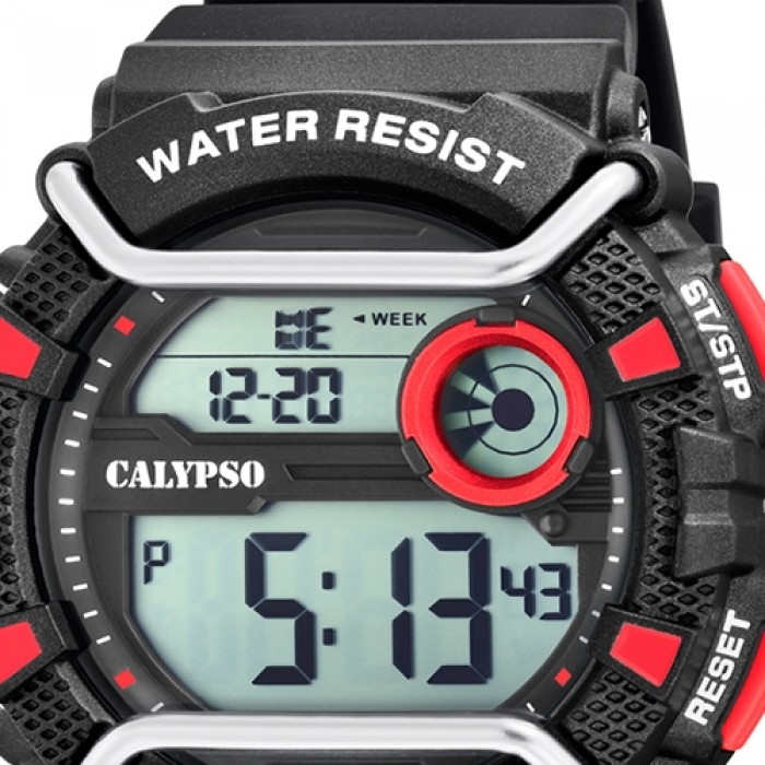 Calypso Herren Armbanduhr Xtreme K5764/6 Quarz-Uhr PU schwarz UK5764/6