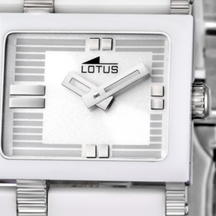LOTUS Damenuhr weiß Quarzuhr Ceramic Uhren Kollektion UL15597/1