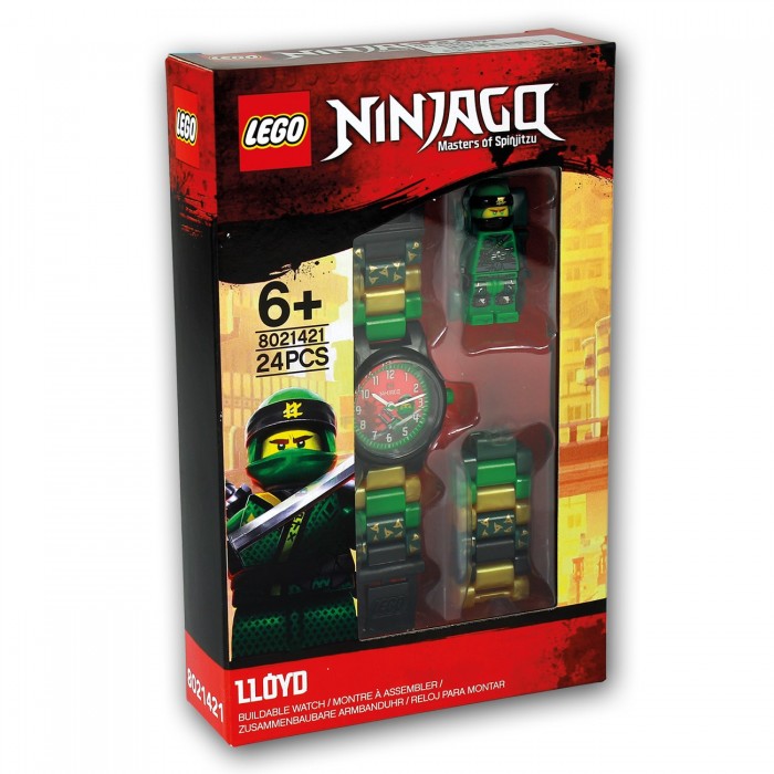 LEGO Lloyd 8021421 Quarz Kinder-Uhr mit Säckchen ULE8021421