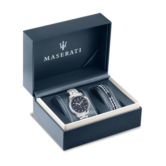 Maserati Herren Armbanduhr SUCCESSO Chrono Edelstahl UMAR8851121016