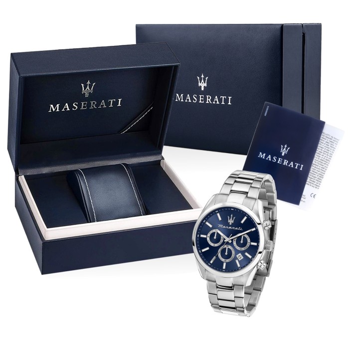 Maserati Herrenuhr Attrazione Multi Edelstahl silber UMAR8853151005